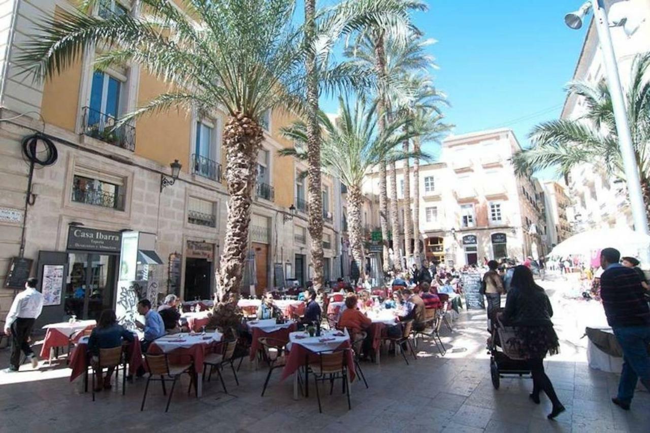 Ferienwohnung Design And Luminous Duplex In The Old Town Alicante Exterior foto
